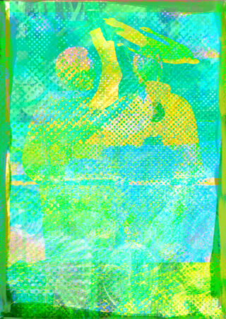 Illustratie schets festival visuals