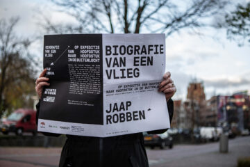 Flyer Biografie van een Vlieg 2020 - Foto: Xanne Vera