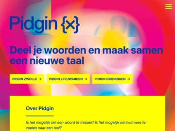 Website header PidginX