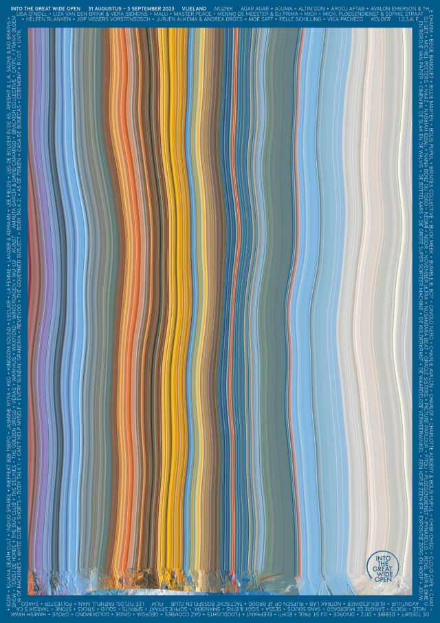 Programme Poster Into the Great Wide Open 2023